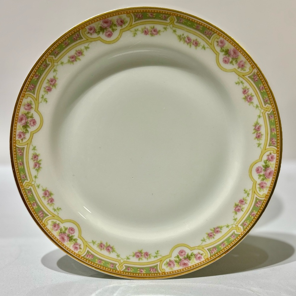Antique 1896-1932  Limoges Elite Works  Primrose Design Salad Plate